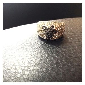 Sterling silver black and silver