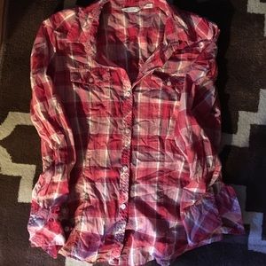 Plaid button down Plaid button down