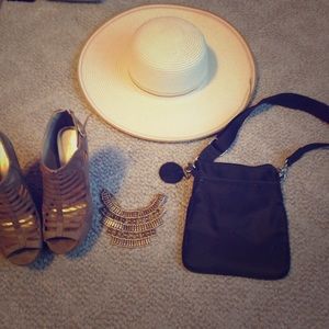 Brown Cross Body Bag