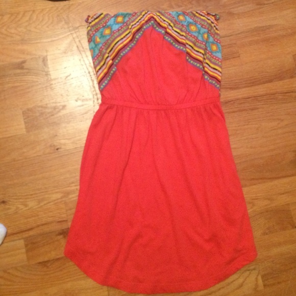 Aztec billabong mini dress