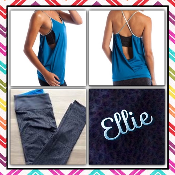 Ellie Activewear Set (Tank, Sports Bra & Leggings)