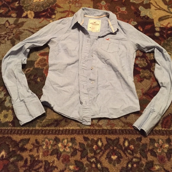 Hollister long sleeve button down