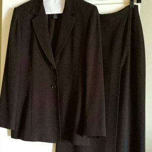 Liz Claiborne Collection dark brown suit