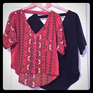 *2 for the price of 1* Great stylish summer shirts