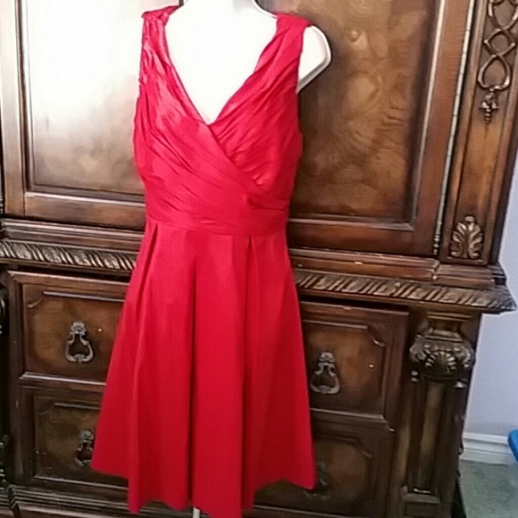 Reduced!! Calvin Klein  Red Dress