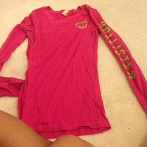 long sleeve Hollister shirt