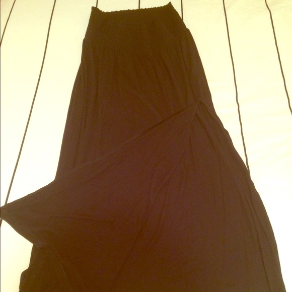 H&M Dual Side Slit Maxi Skirt