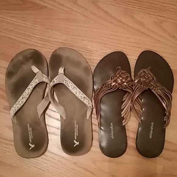 Flip Flop Bundle American Eagle / Xhiliration - Picture 1 of 3