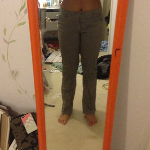 grey dress pants