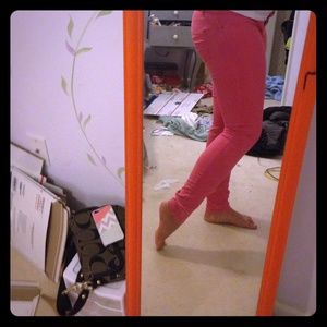 Pink Skinny Jeans