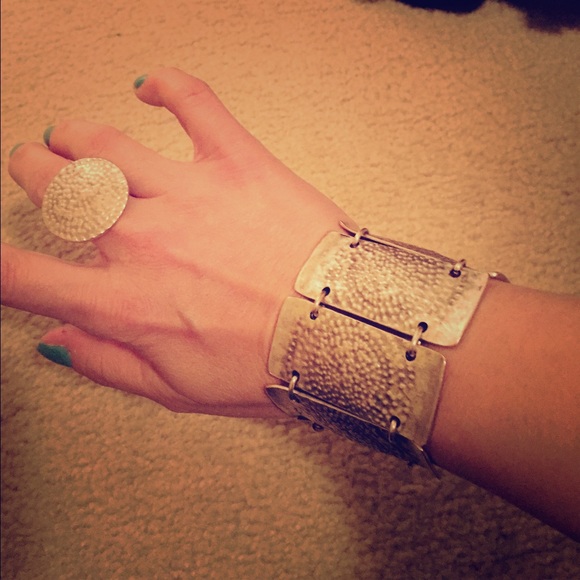 Silver Bracelet & Ring - Picture 1 of 3