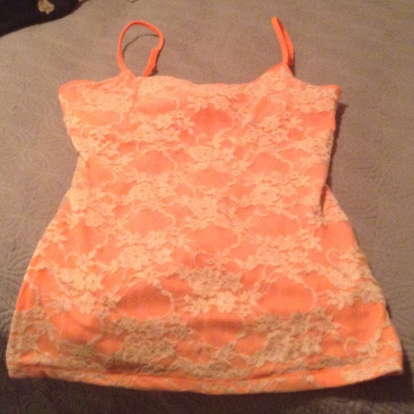Lace tank top