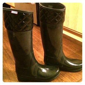 Women's Hunter "Rigley" Rain Boots US size 7