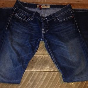 BKE dark wash denim jeans