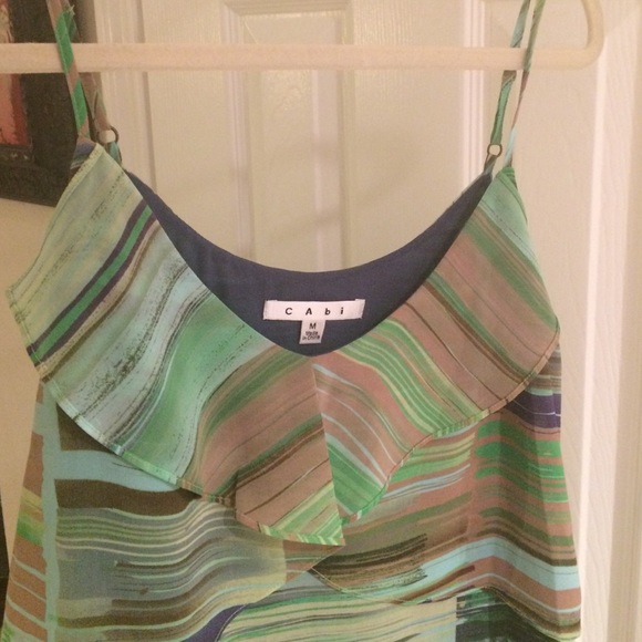 ❌❌SOLD CABI Flutter Cami - Picture 2 of 2