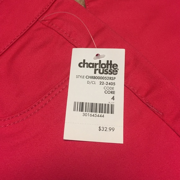 Refuge Hi-Waist Super Skinny Jeans Pink - Picture 3 of 4