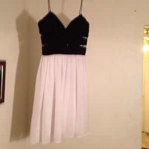*Not for sale*Black and white dress with lace