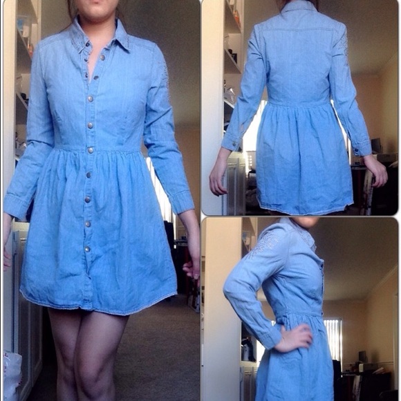 Sans Souci Denim Dress Size Small