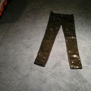 Embellished  black jean