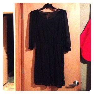 Maurice's XXL black dress with small gold specks