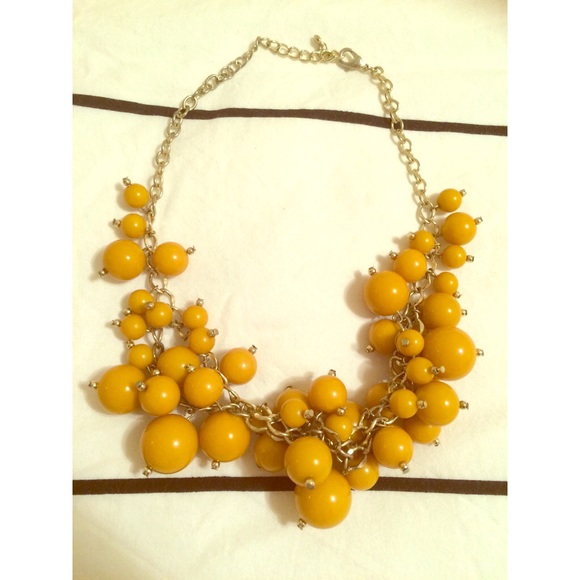 Honey Bubbles Statement Necklace