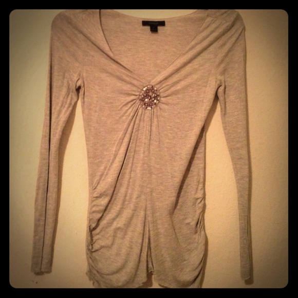 Express Tunic Blouse Long Sleeves Top