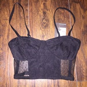 Urban outfitters NWT sexy black lace bra