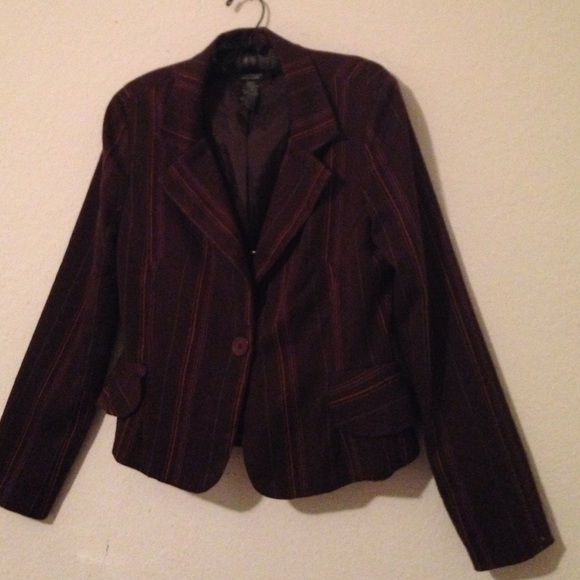 Rampage Clothing Company Suit Blazer Jacket Brown