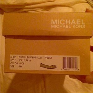 Michael by Michael Kors Quilted Flats