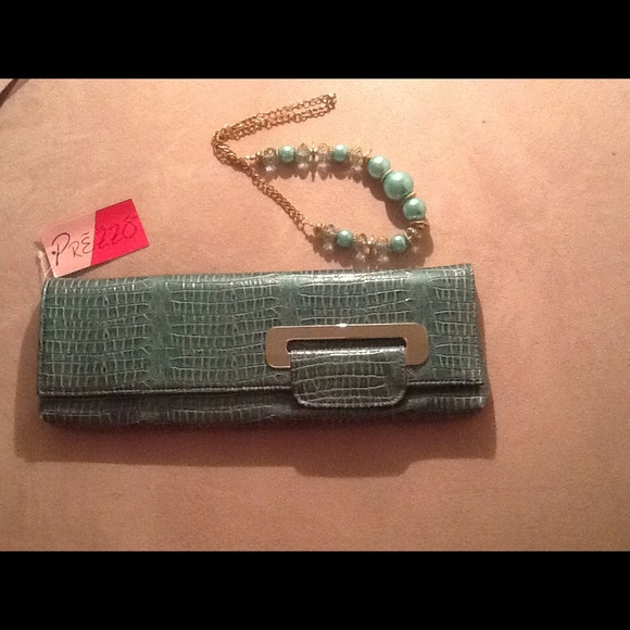 Turquoise Blue Clutch Bag!