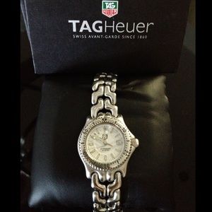 Tag Heuer Women's silver link watch