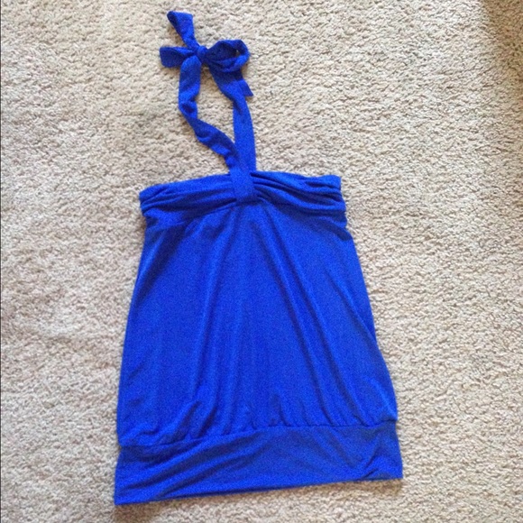 Express Navy Blue Top