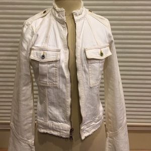 Joie off-white denim jacket