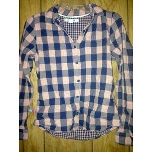 Pink and purple flannel