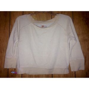 Sweater crop top