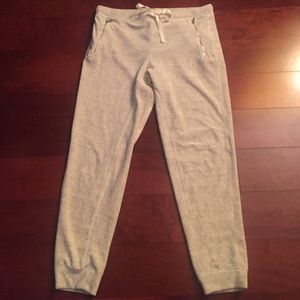NWOT Lou &Grey velour ankle lounge pants