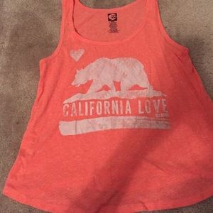 Coral Cali tank top