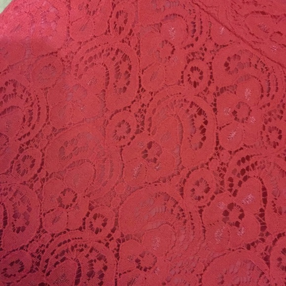 "Sofia Vergara" PINK Lace Shorts - Picture 3 of 4