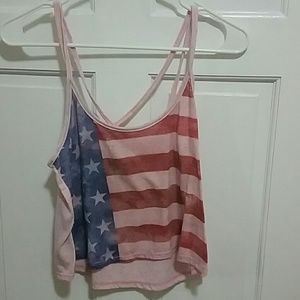 american flag tank