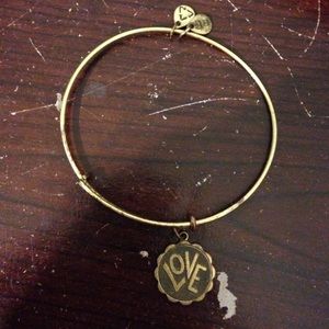 Gold Alex&Ani bracelet