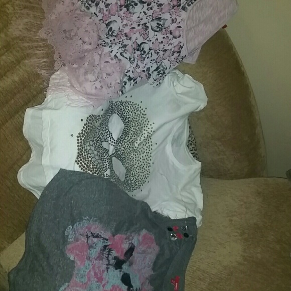 Three skull shirts