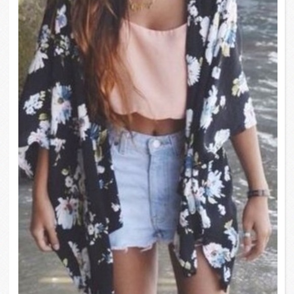 Floral Kimono