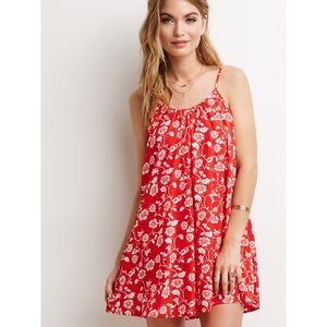 F21 Floral Cami Shift Dress