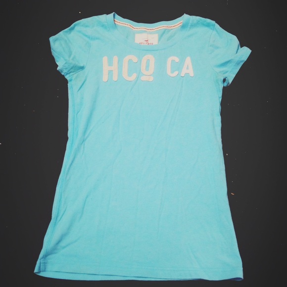 Hollister shirt sky blue
