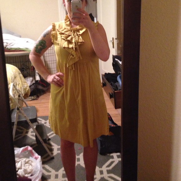 Yellow dress
