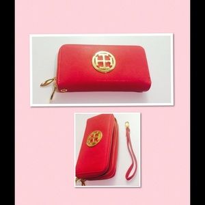 Cute red wallet