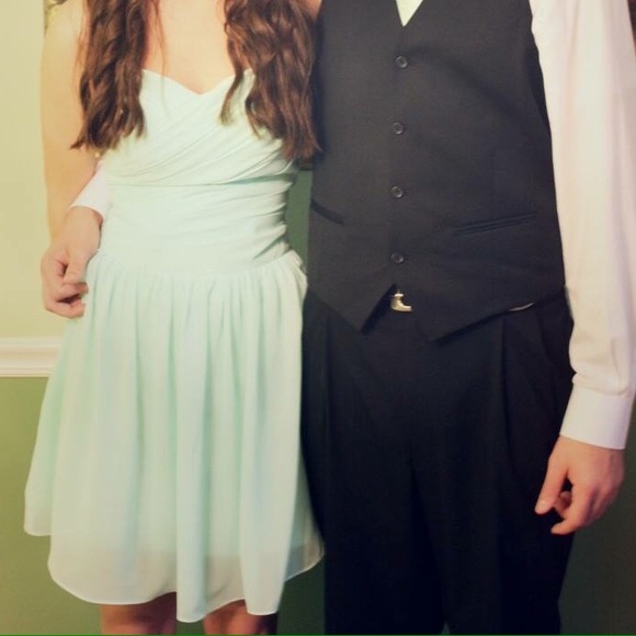 Homecoming dress mint