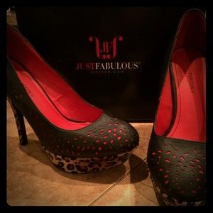 Belabor by JustFab Platform Heels!