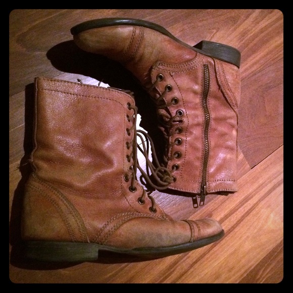 Genuine Steve Madden Combat Boots