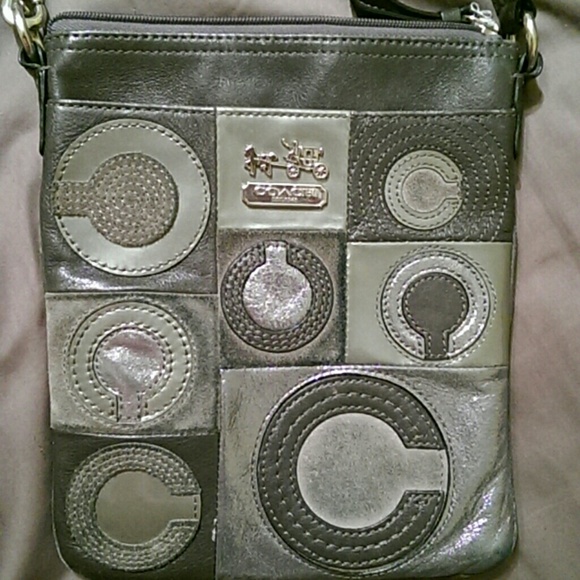 Small *Authentic*  Cross body Coach purse